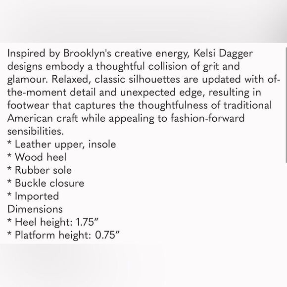 Kelsi Dagger Anthropologie Brooklyn Grove Brown Padded Strap Wood Sole Sandals - Picture 2 of 16